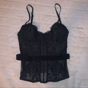 Victoria’s Secret Black Corset